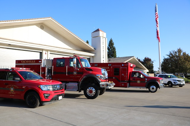 Fire Department fleet additions include fire truck, ambulance and two SUVs