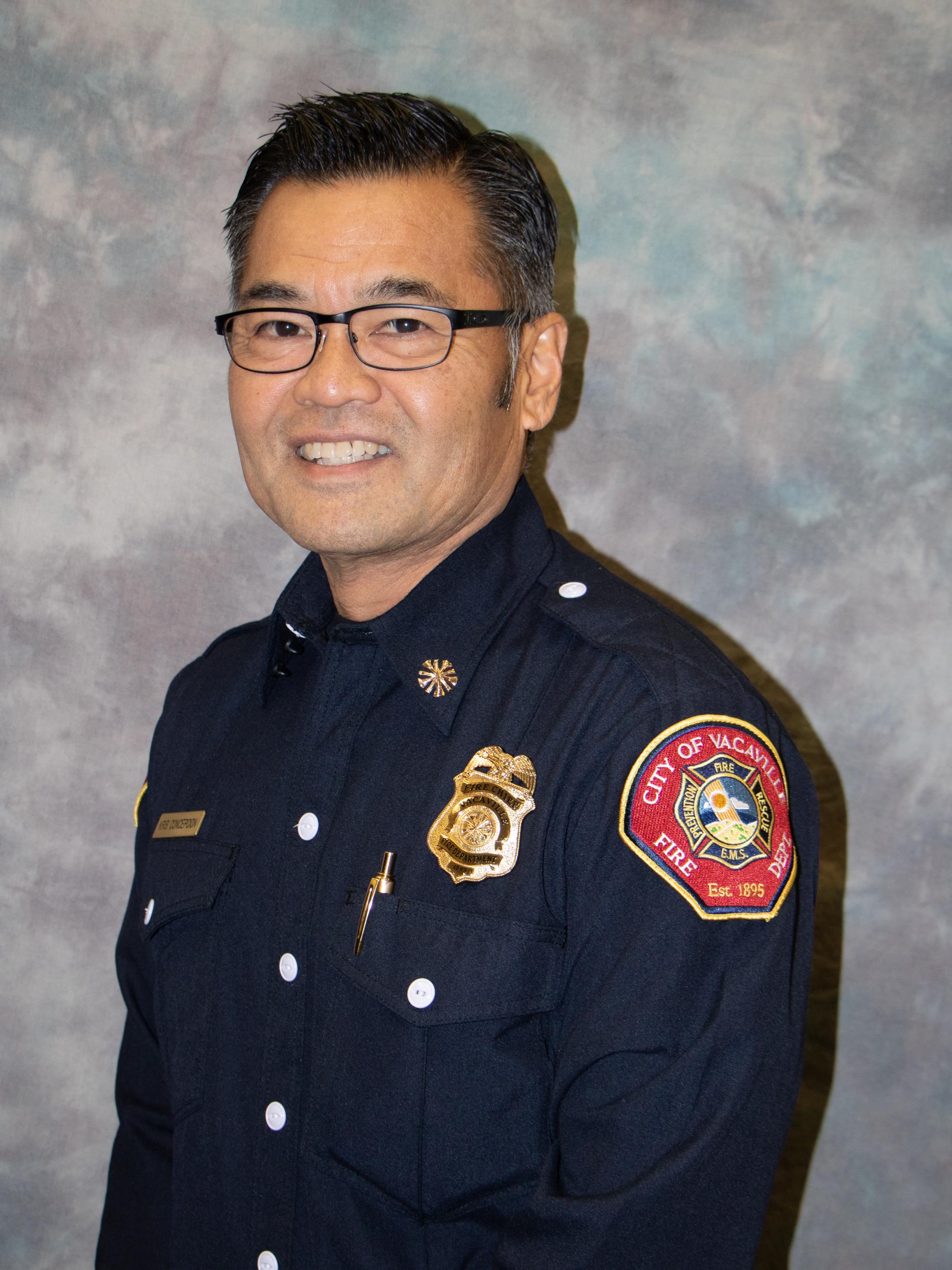 Fire Chief Kris Concepcion