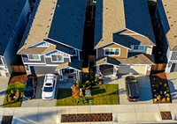 Overhead View of Houses