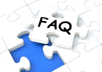 a puzzle piece that says FAQ