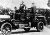 old school fire truck