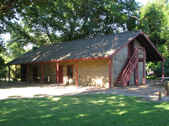 Photo of the historic Pena Adobe