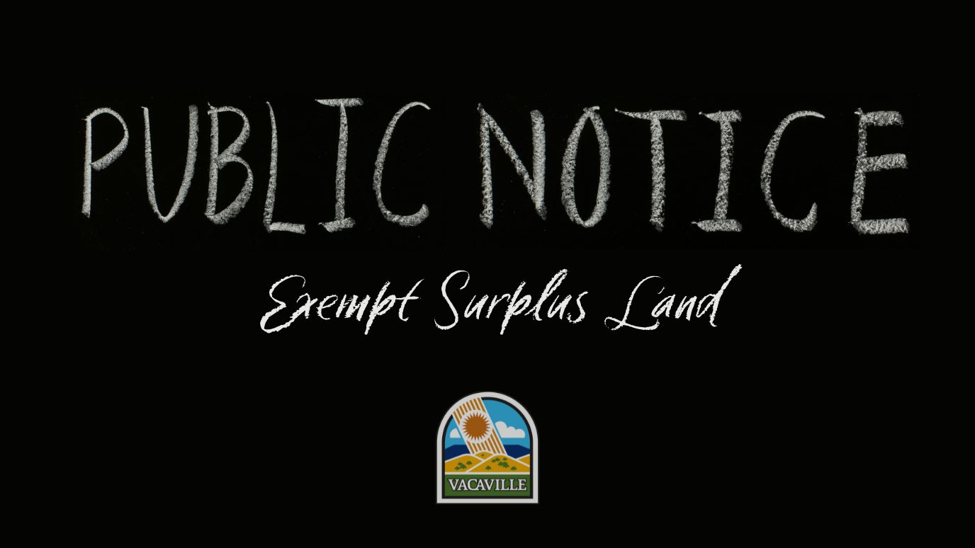 Public Notice_Exempt Surplus Land