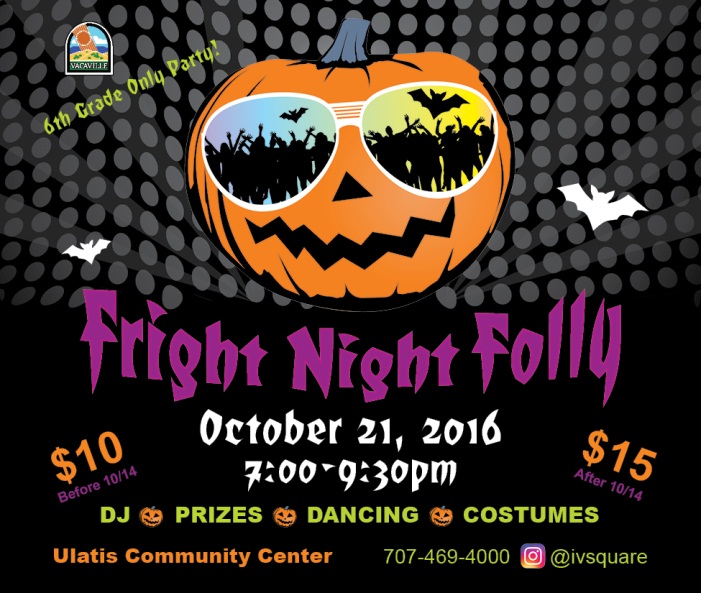 Image of the Fright Night Folly event on october 21