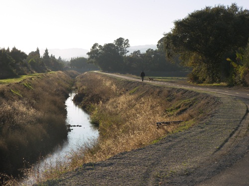 Leisure Town Road bike path