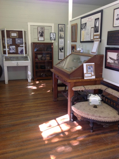 Interior of Pena Adobe